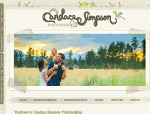 Tablet Screenshot of candacesimpson.com